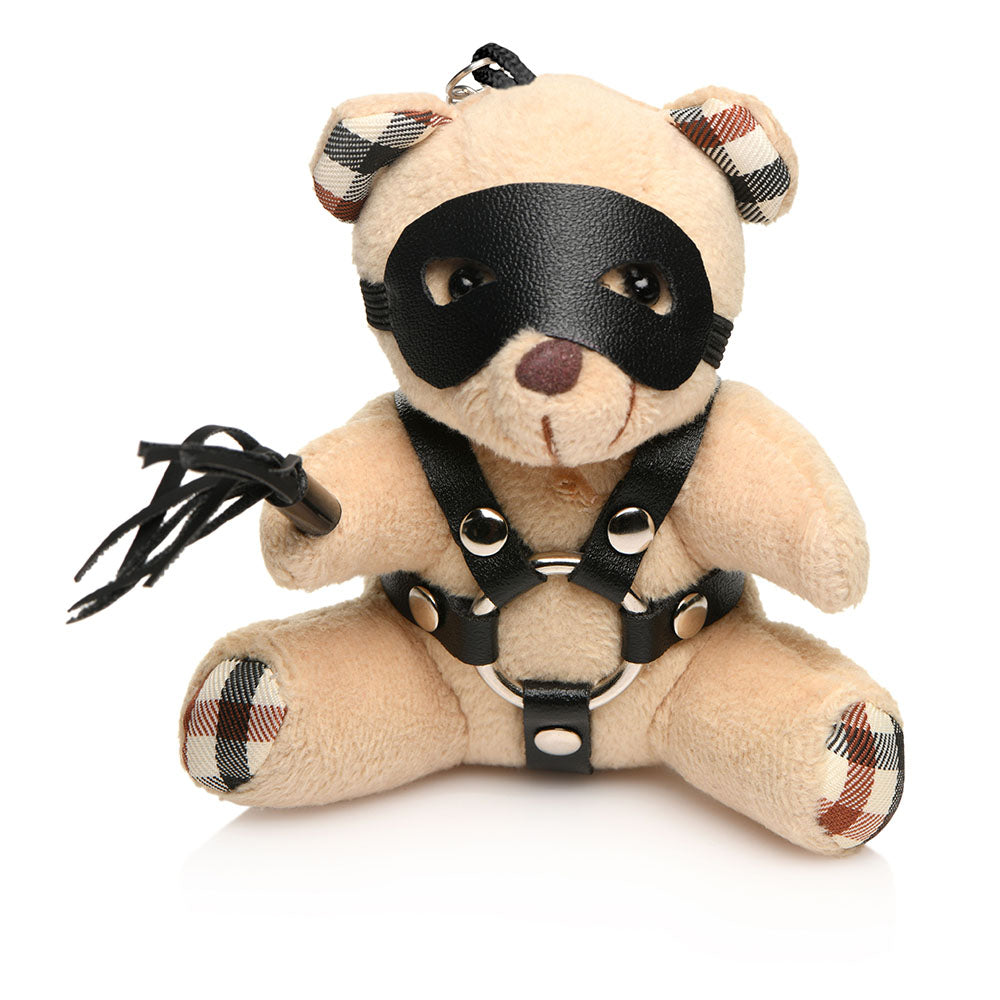 XR BRANDS - MASTER SERIES BDSM TEDDY BEAR KEYCHAIN