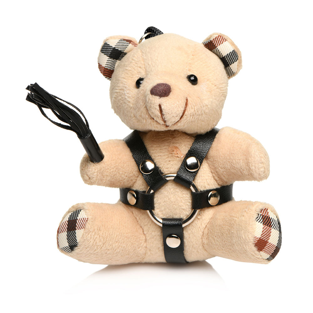 XR BRANDS - MASTER SERIES BDSM TEDDY BEAR KEYCHAIN
