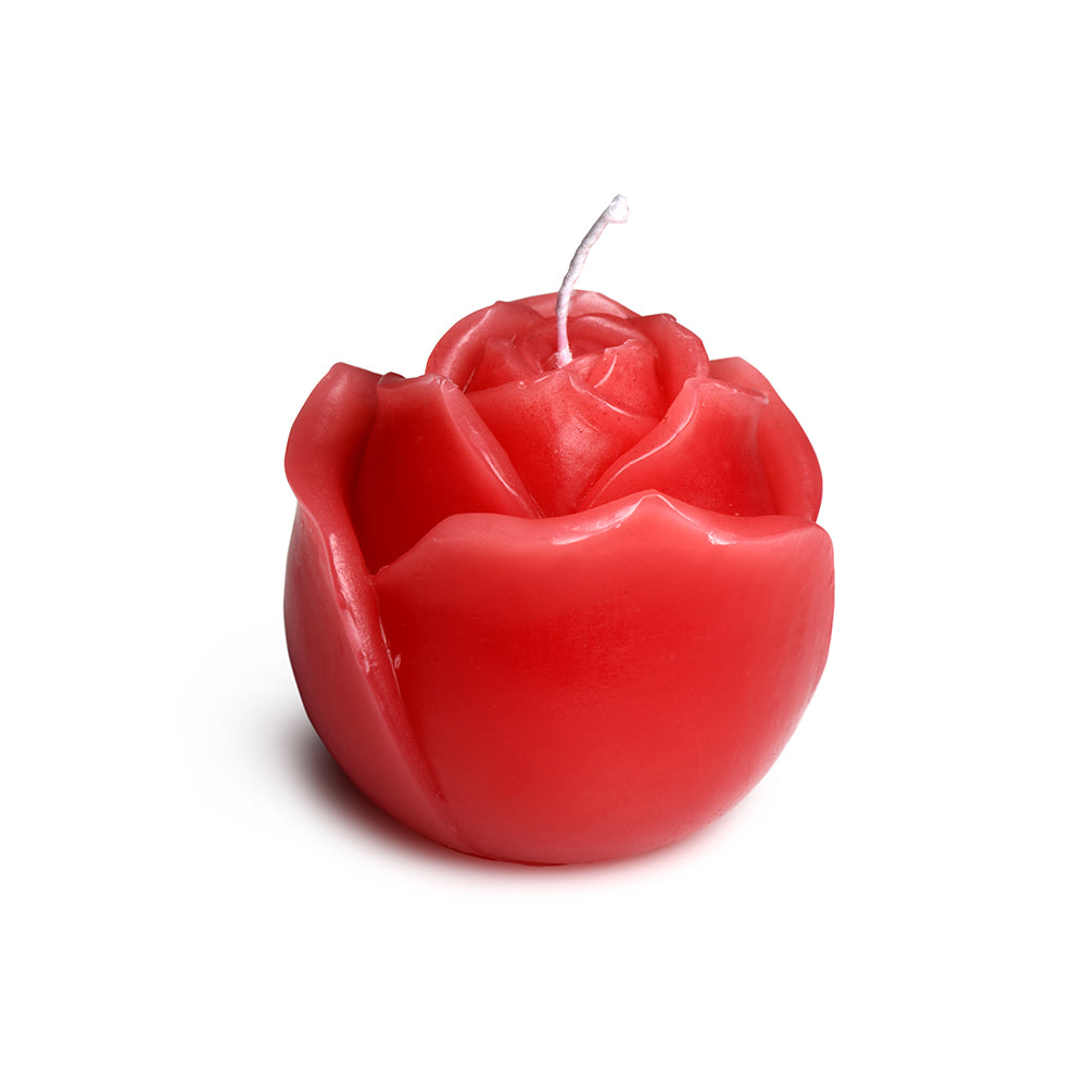 XR BRANDS - MASTER SERIES FLAMING ROSE DRIP CANDLE