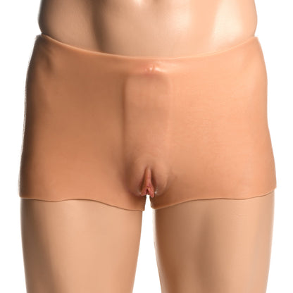XR BRANDS - MASTER SERIES PUSSY PANTIES SILICONE VAGINA + ASS PANTIES