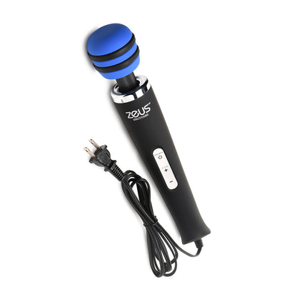 XR BRANDS - ZEUS ELECTROSEX E-STIM VIBRATING WAND MASSAGER