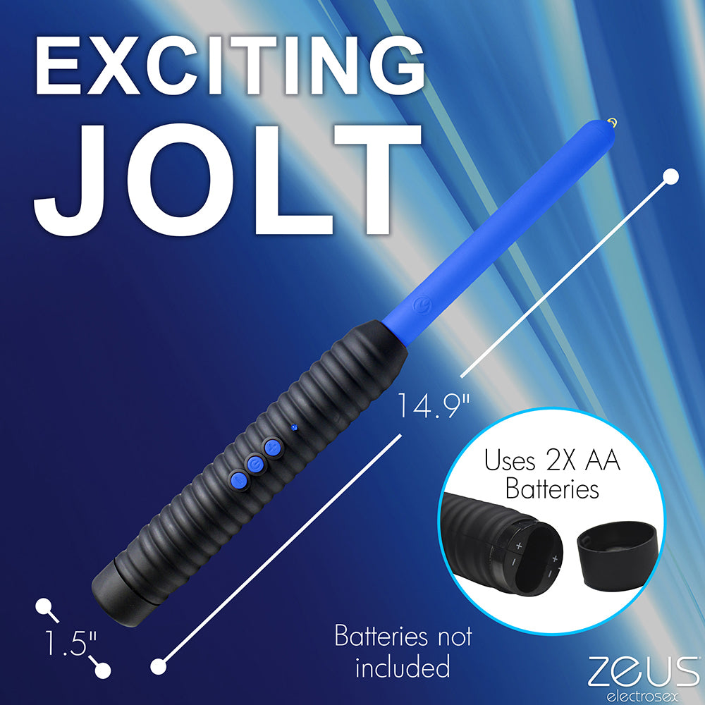 XR BRANDS - ZEUS ELECTROSEX SHOCK ROD E-STIM ZAPPING WAND