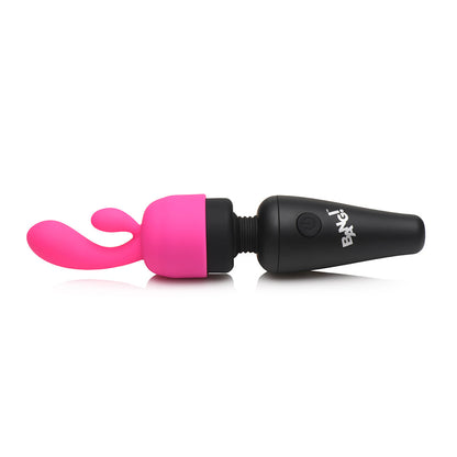 XR BRANDS - BANG! 10X MINI WAND WITH 3 ATTACHMENTS