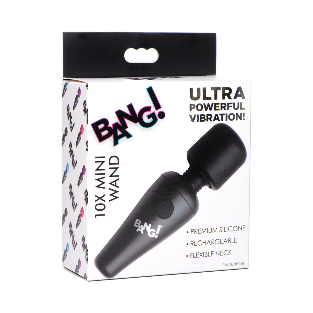 XR BRANDS - BANG! 10X VIBRATING MINI SILICONE WAND