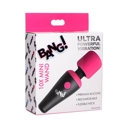 XR BRANDS - BANG! 10X VIBRATING MINI SILICONE WAND