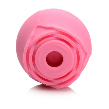 XR BRANDS - BLOOMGASM 10X WILD ROSE SILICONE SUCTION CLIT STIMULATOR