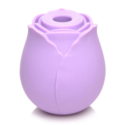 XR BRANDS - BLOOMGASM 10X WILD ROSE SILICONE SUCTION CLIT STIMULATOR