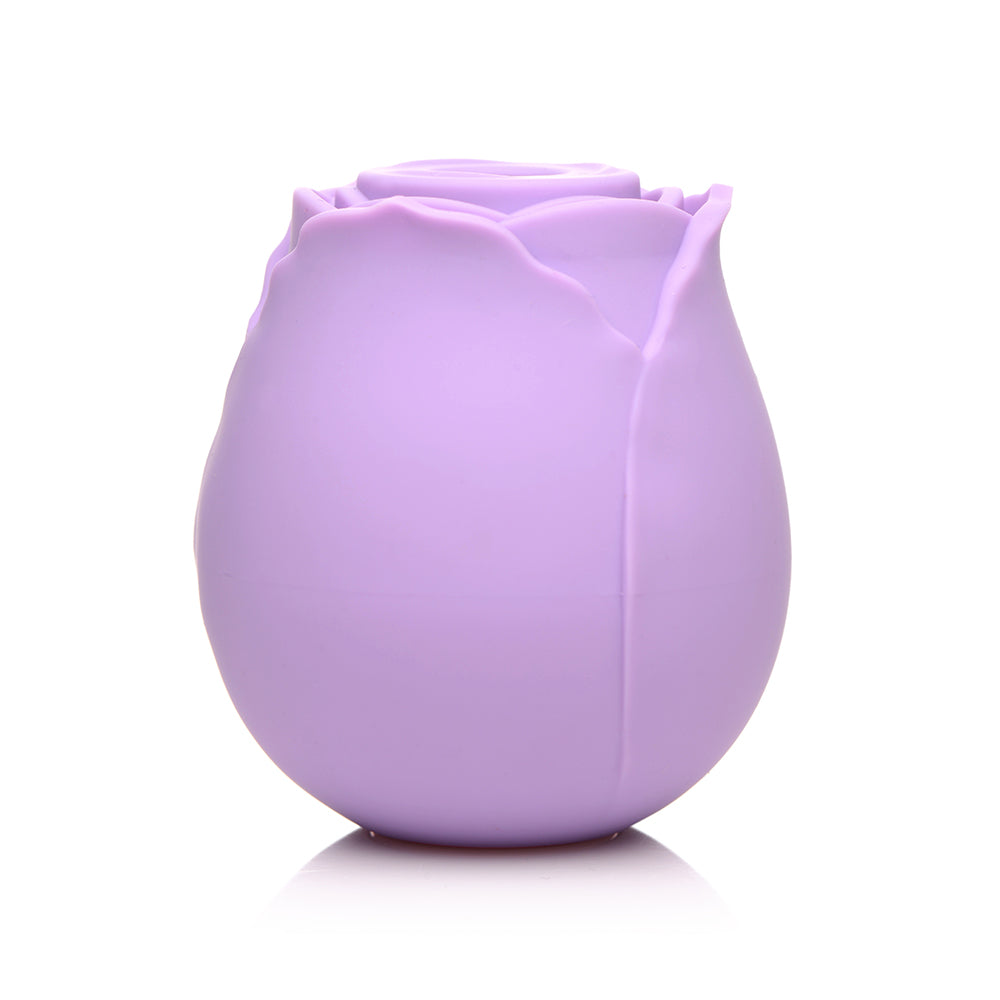 XR BRANDS - BLOOMGASM 10X WILD ROSE SILICONE SUCTION CLIT STIMULATOR