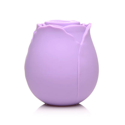 XR BRANDS - BLOOMGASM 10X WILD ROSE SILICONE SUCTION CLIT STIMULATOR