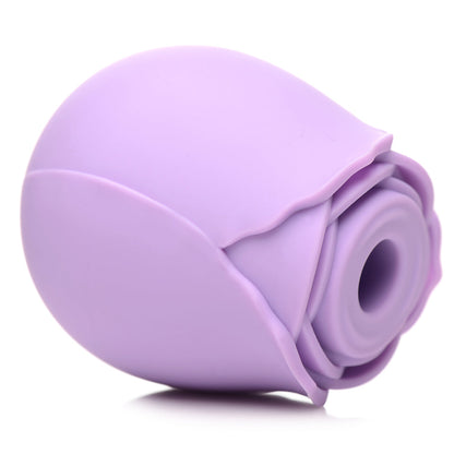XR BRANDS - BLOOMGASM 10X WILD ROSE SILICONE SUCTION CLIT STIMULATOR