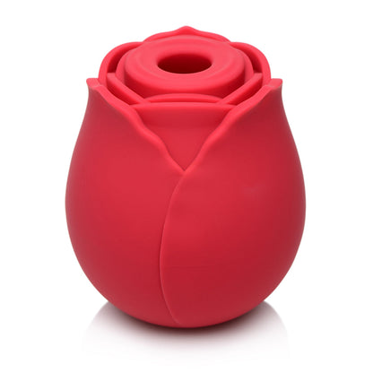 XR BRANDS - BLOOMGASM 10X WILD ROSE SILICONE SUCTION CLIT STIMULATOR