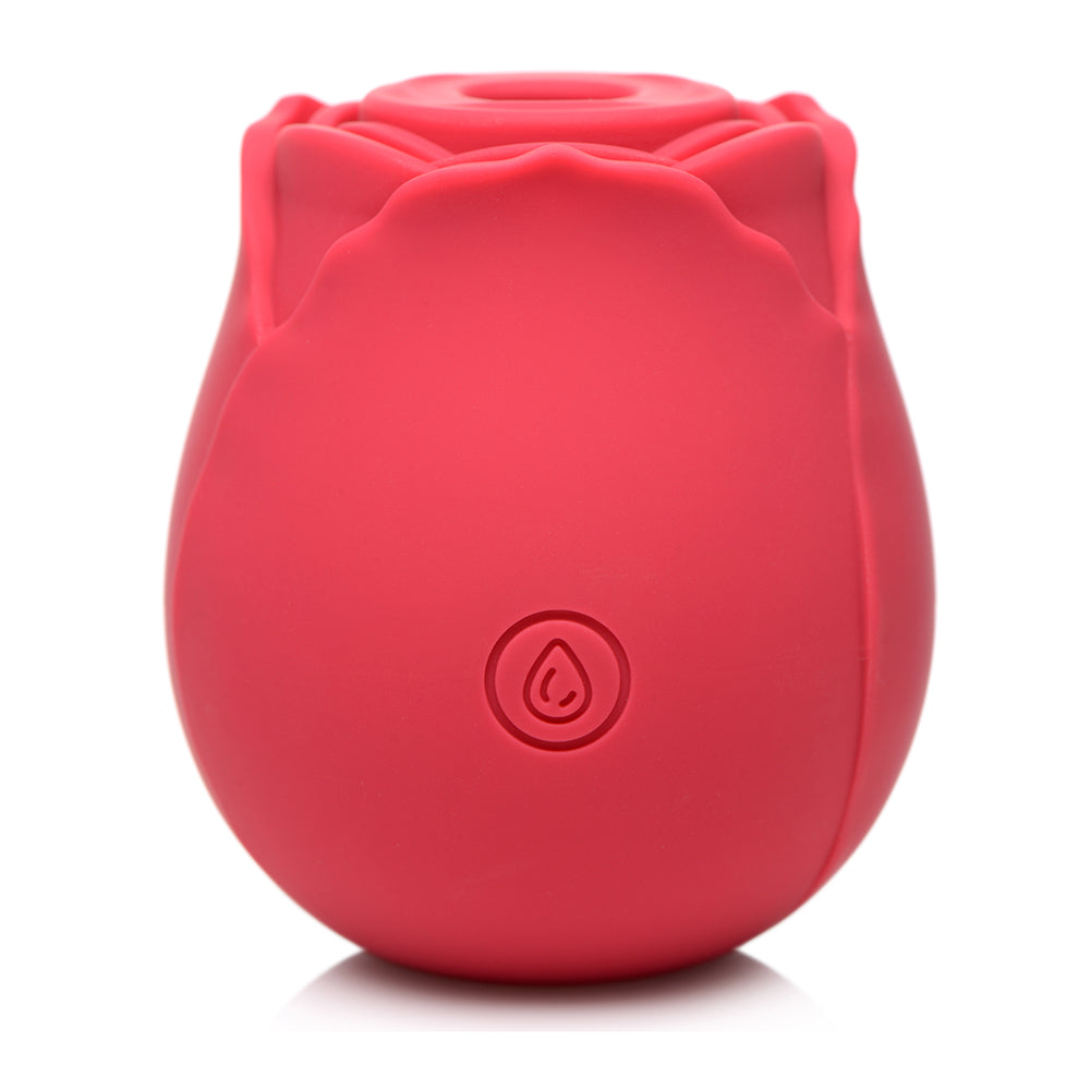XR BRANDS - BLOOMGASM 10X WILD ROSE SILICONE SUCTION CLIT STIMULATOR