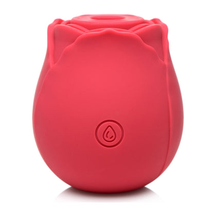 XR BRANDS - BLOOMGASM 10X WILD ROSE SILICONE SUCTION CLIT STIMULATOR