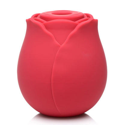 XR BRANDS - BLOOMGASM 10X WILD ROSE SILICONE SUCTION CLIT STIMULATOR