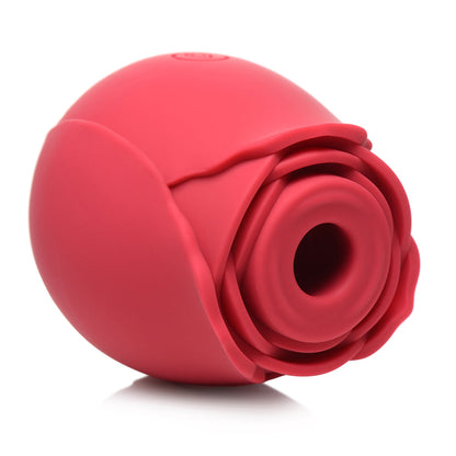 XR BRANDS - BLOOMGASM 10X WILD ROSE SILICONE SUCTION CLIT STIMULATOR