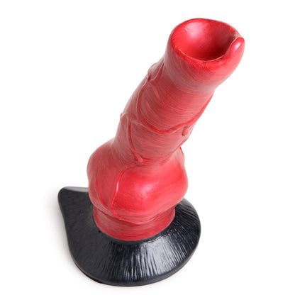 XR BRANDS - CREATURE COCKS HELL-HOUND CANINE PENIS SILICONE DILDO
