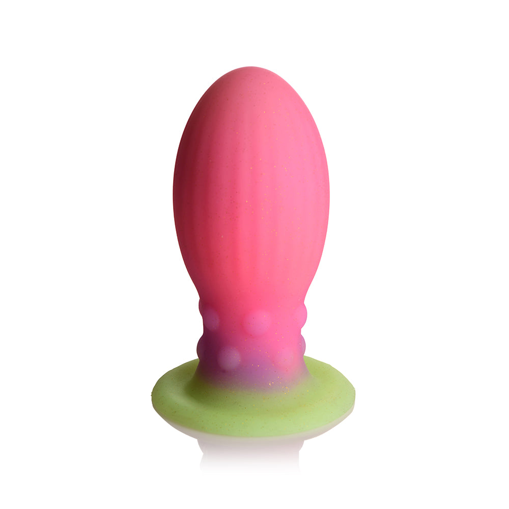 XR BRANDS - CREATURE COCKS XENO GLOW-IN-THE-DARK SILICONE EGG