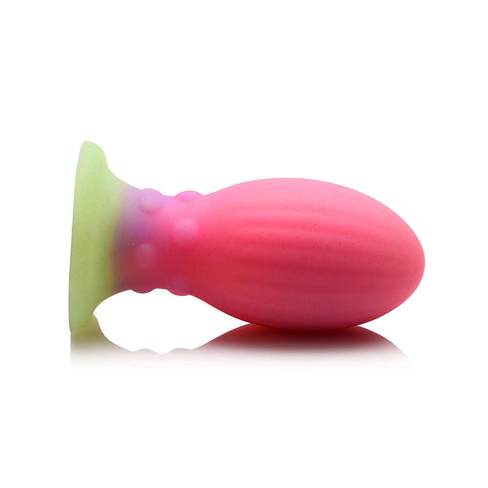 XR BRANDS - CREATURE COCKS XENO GLOW-IN-THE-DARK SILICONE EGG