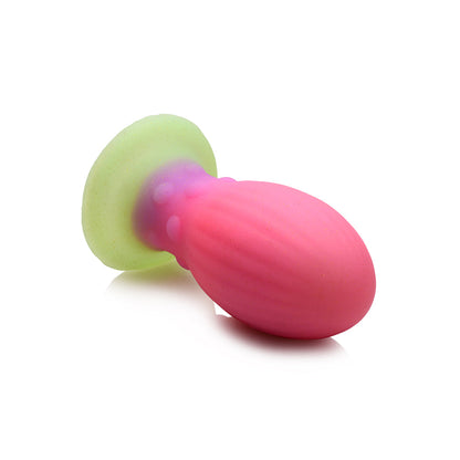 XR BRANDS - CREATURE COCKS XENO GLOW-IN-THE-DARK SILICONE EGG