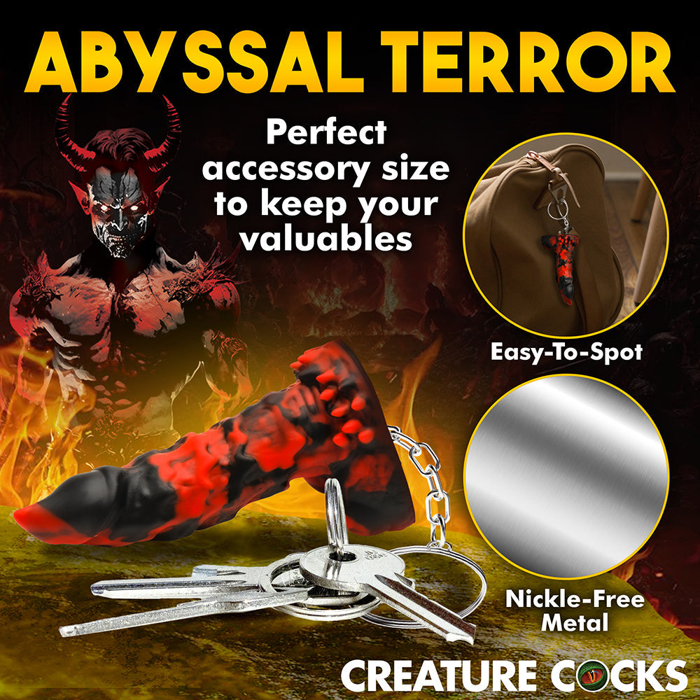 XR BRANDS - CREATURE COCKS FIRE DEMON KEYCHAIN