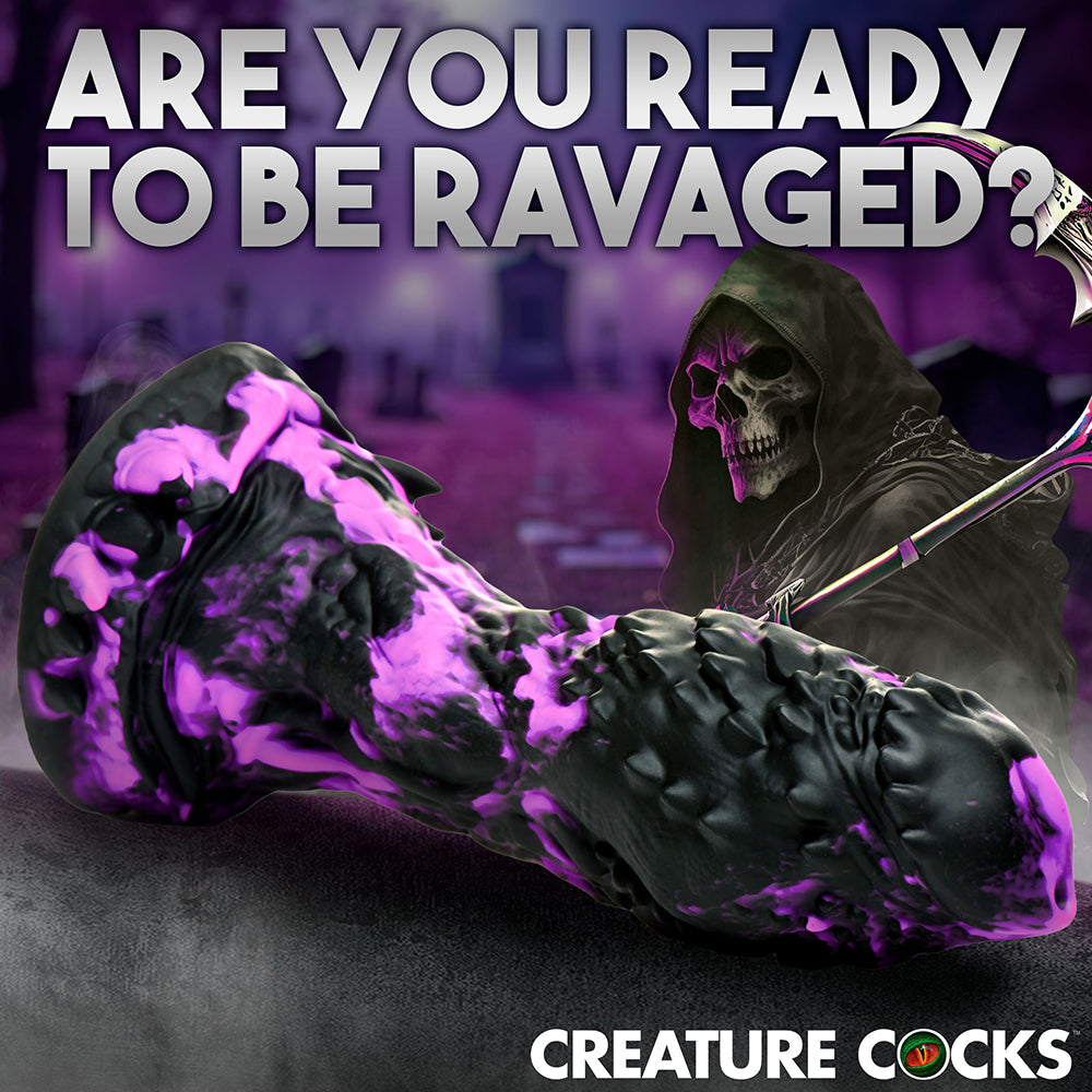 XR BRANDS - CREATURE COCKS GRIM SILICONE DILDO