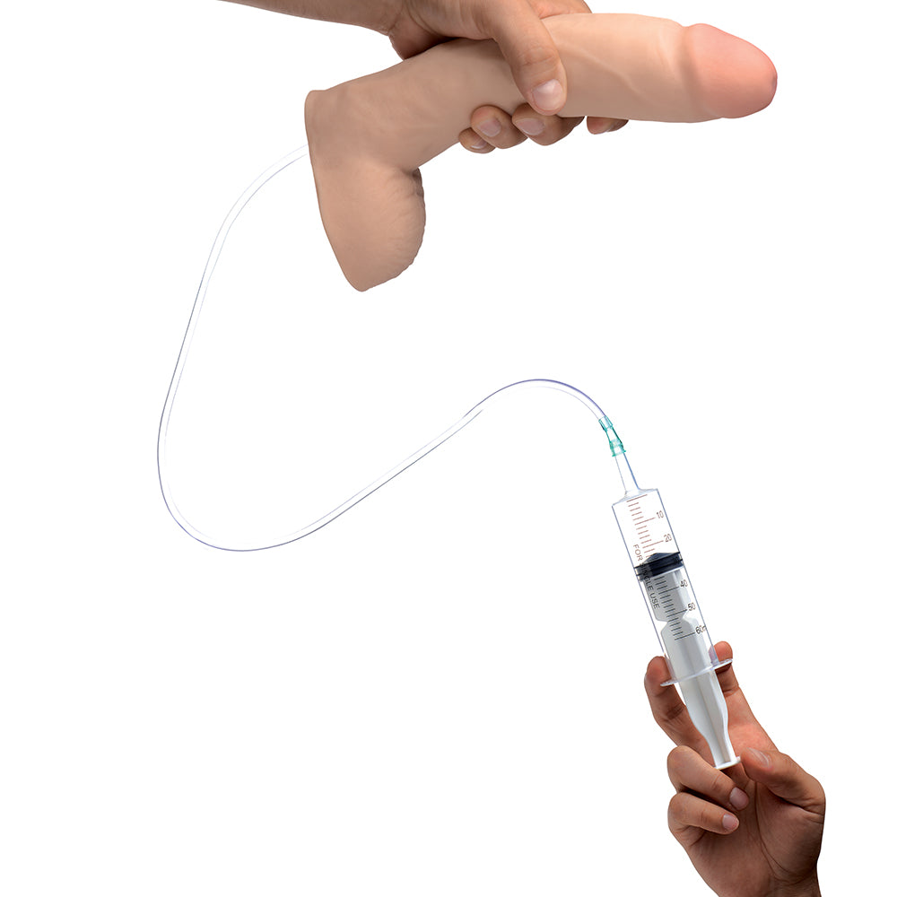 XR BRANDS - LOADZ 10 IN. DUAL DENSITY SQUIRT COCK