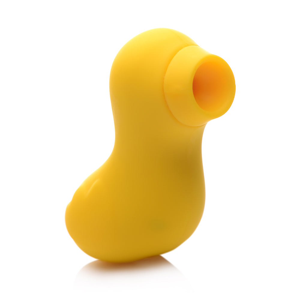 XR BRANDS - SHEGASM SUCKY DUCKY CLITORAL STIMULATOR YELLOW