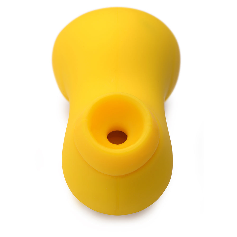 XR BRANDS - SHEGASM SUCKY DUCKY CLITORAL STIMULATOR YELLOW