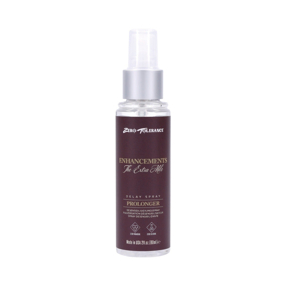 ZERO TOLERANCE - ENHANCEMENTS THE EXTRA MILE DELAY SPRAY 2 OZ.