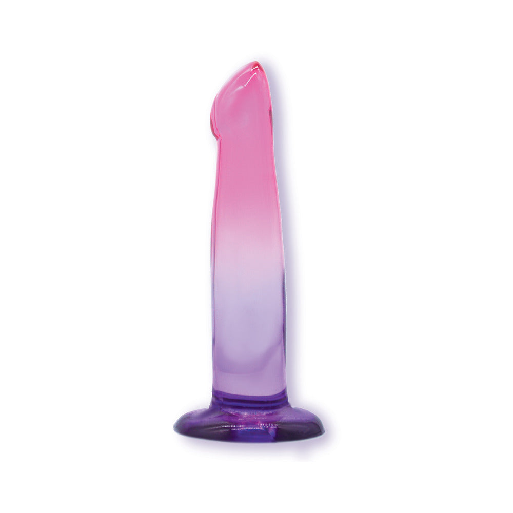 ICON BRANDS - SHADES G-SPOT 6.25 IN. DILDO PINK/PURPLE