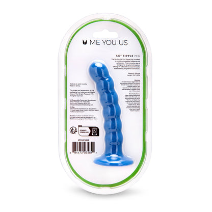 ME YOU US - 5.5 IN. RIPPLE G-SPOT PEG