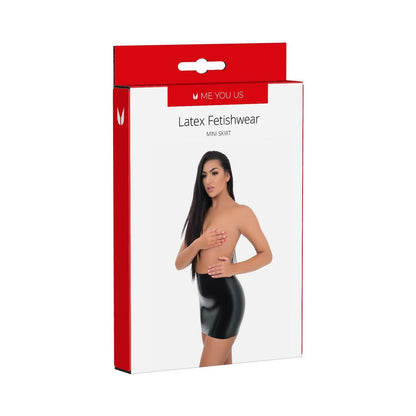 ME YOU US - LATEX MINI SKIRT MEDIUM