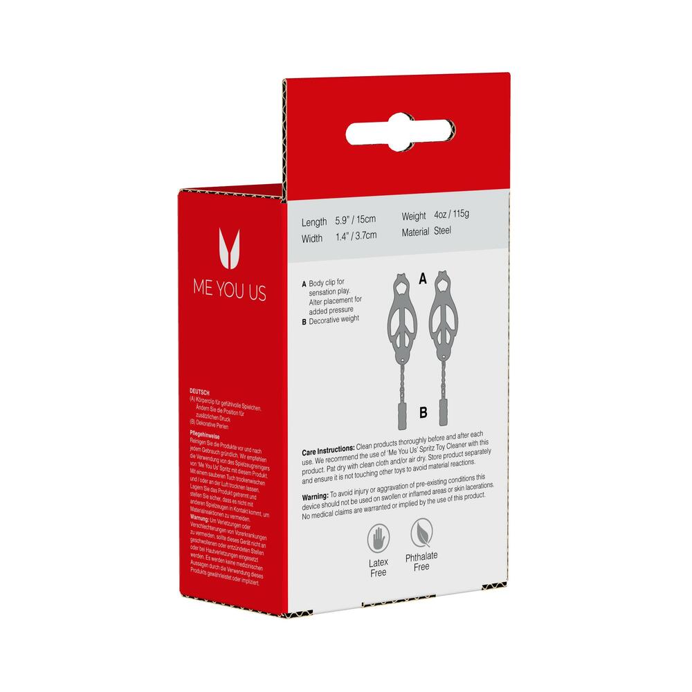 ME YOU US - CLOVER NIPPLE CLAMP