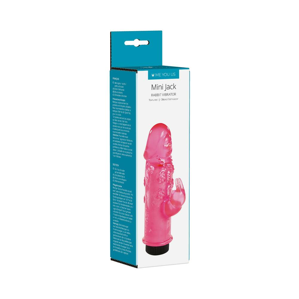 ME YOU US - MINI VIBRADOR JACK RABBIT ROSA