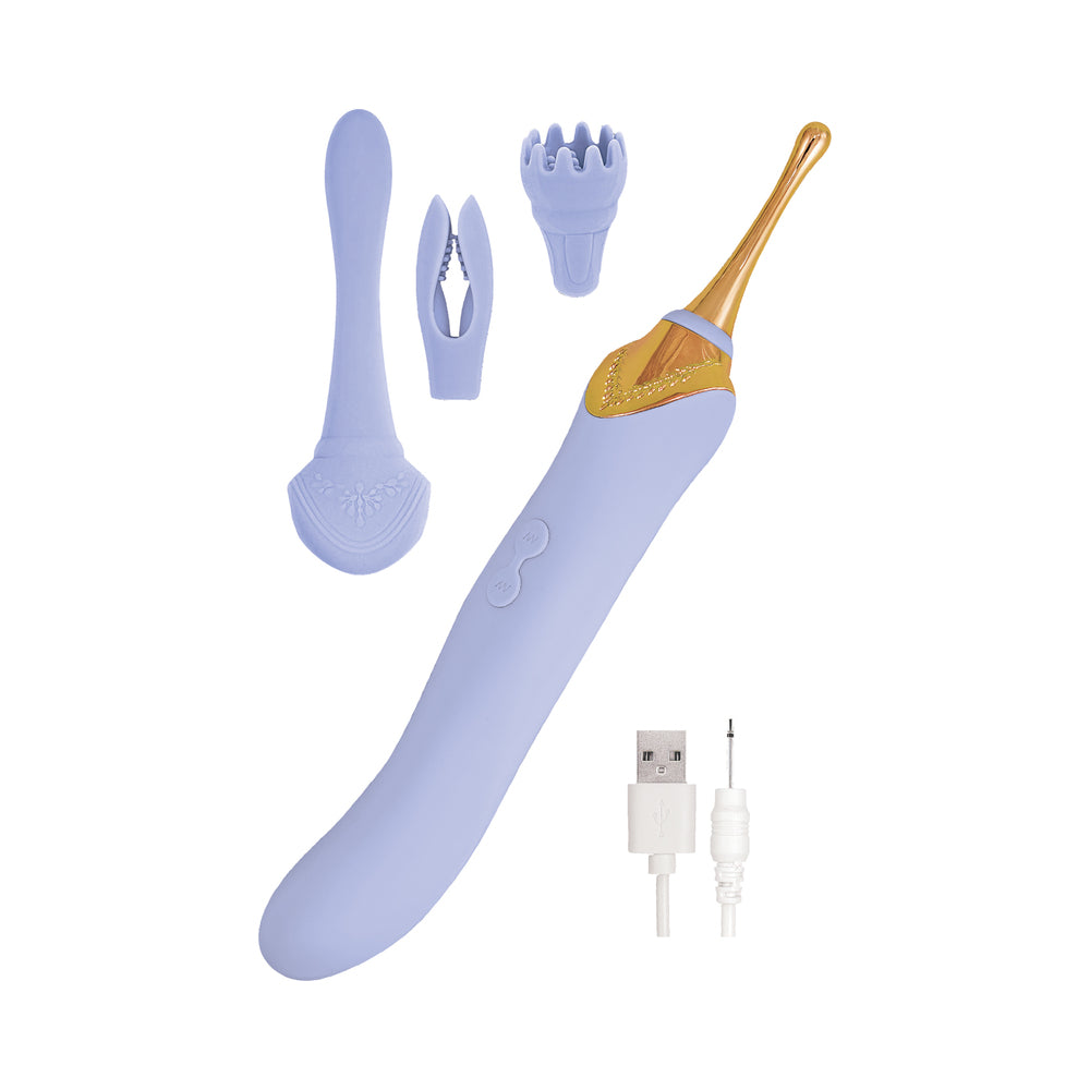 NASSTOYS - GODDESS LAVENDER ELEGANCE MASSAGER LAVENDER