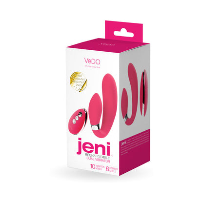 VEDO - JENI C SHAPED DUAL MOTOR VIBE WITH REMOTE