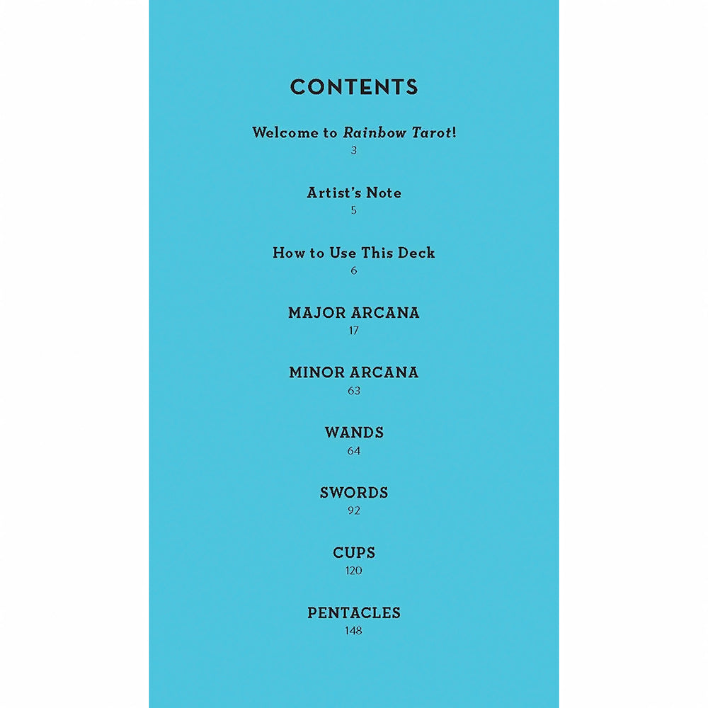 HACHETTE - RAINBOW TAROT: 78 CARDS & GUIDEBOOK