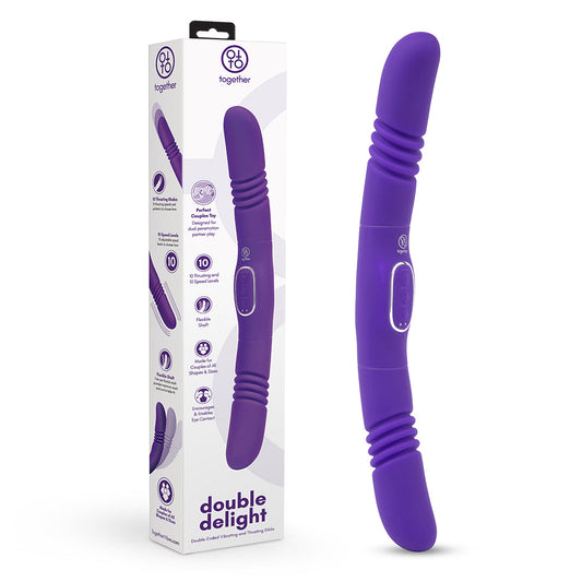TOGETHER TOY - TOGETHER COUPLES DOUBLE DELIGHT VIOLETA