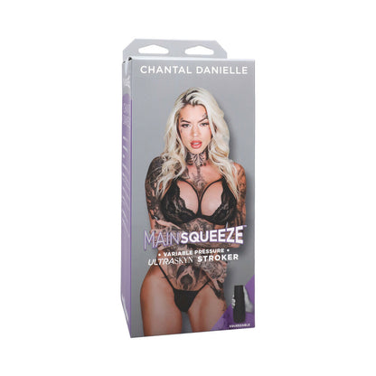 DOC JOHNSON - MAIN SQUEEZE CHANTAL DANIELLE ULTRASKYN STROKER PUSSY VANILLA
