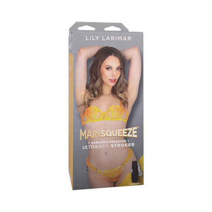 DOC JOHNSON - MAIN SQUEEZE LILY LARIMAR ULTRASKYN STROKER PUSSY VANILLA