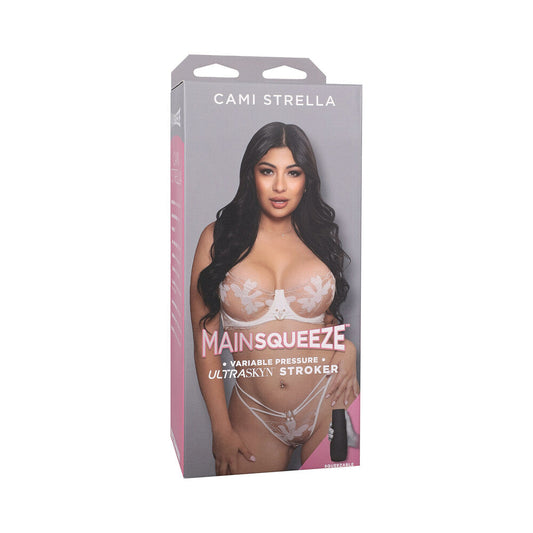 DOC JOHNSON - MAIN SQUEEZE CAMI STRELLA ULTRASKYN STROKER PUSSY VANILLA