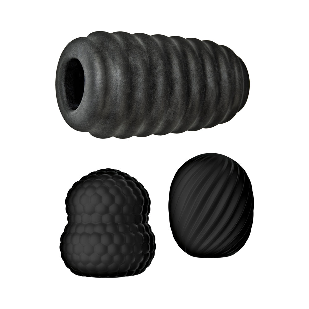 NASSTOYS - DELITE POCKET MASTURBATOR KIT BLACK