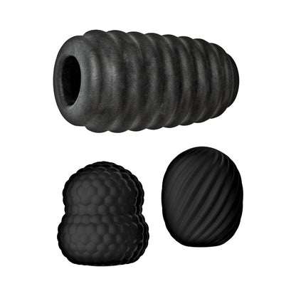 NASSTOYS - DELITE POCKET MASTURBATOR KIT BLACK