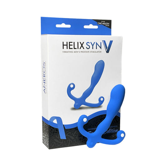 ANEROS - HELIX SYN V VIBRATING PROSTATE STIMULATOR SPECIAL EDITION BLUE