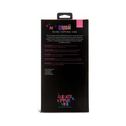 NU SENSUELLE - RAINE NUBII TAPPING VIBE WITH TURBO BOOST AND HEAT PURPLE