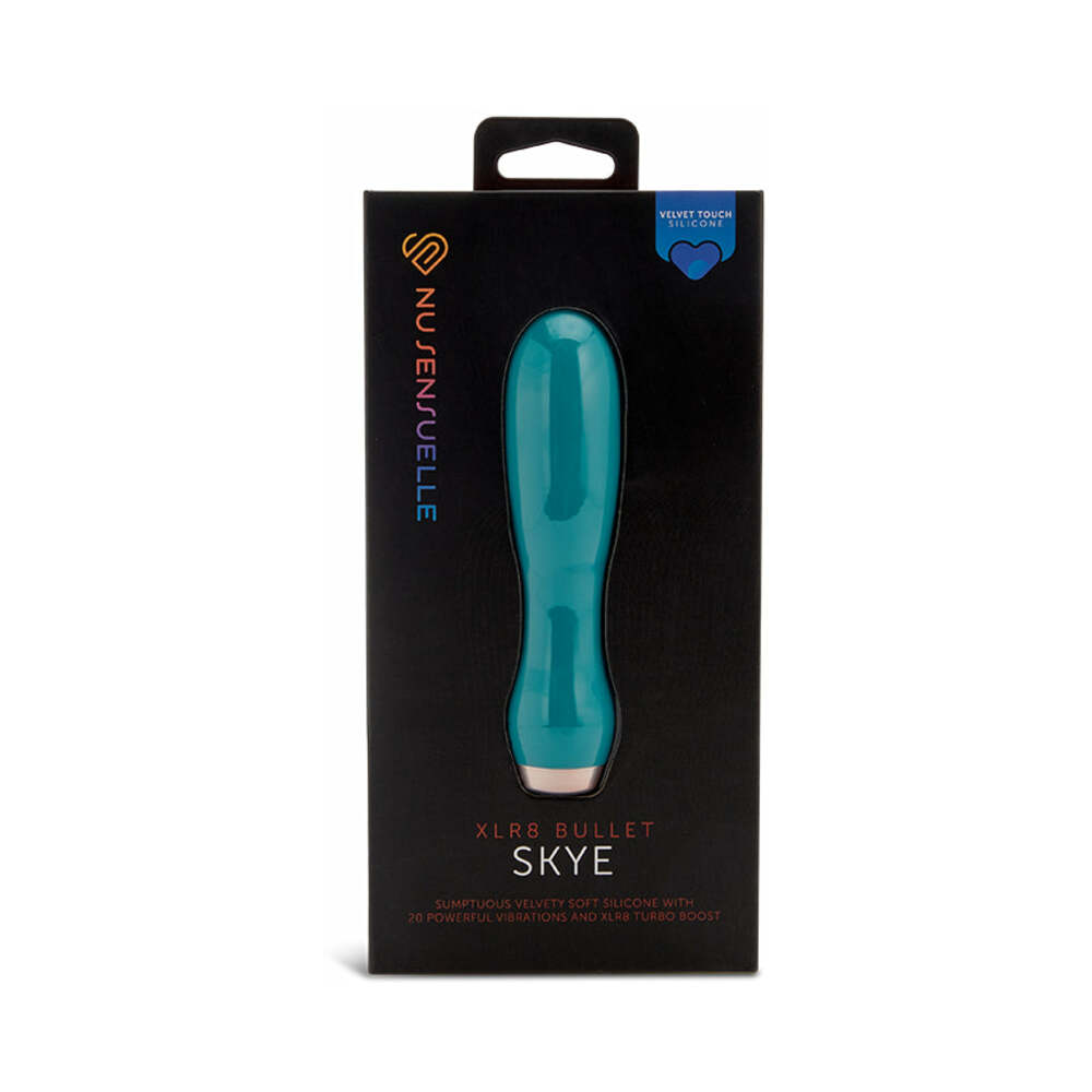 NU SENSUELLE - TOQUE AVELUDADO SKYE VERDE ESMERALDA