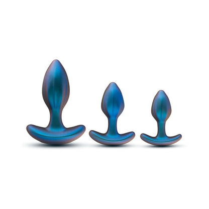 BLUSH - ANAL ADVENTURES MATRIX COSMOS PLUG KIT LUNAR BLUE