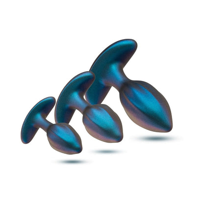 BLUSH - ANAL ADVENTURES MATRIX COSMOS PLUG KIT LUNAR BLUE