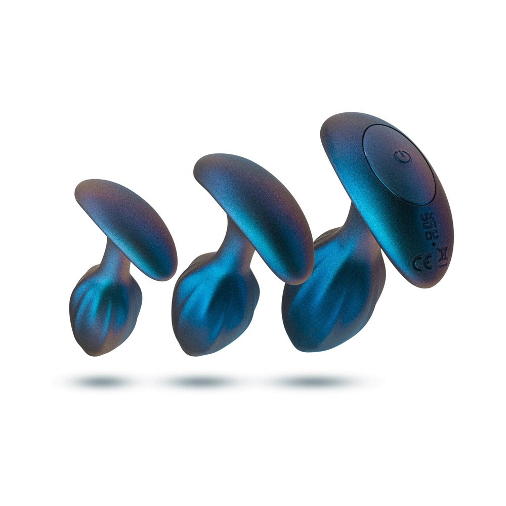 BLUSH - ANAL ADVENTURES MATRIX COSMOS PLUG KIT LUNAR BLUE