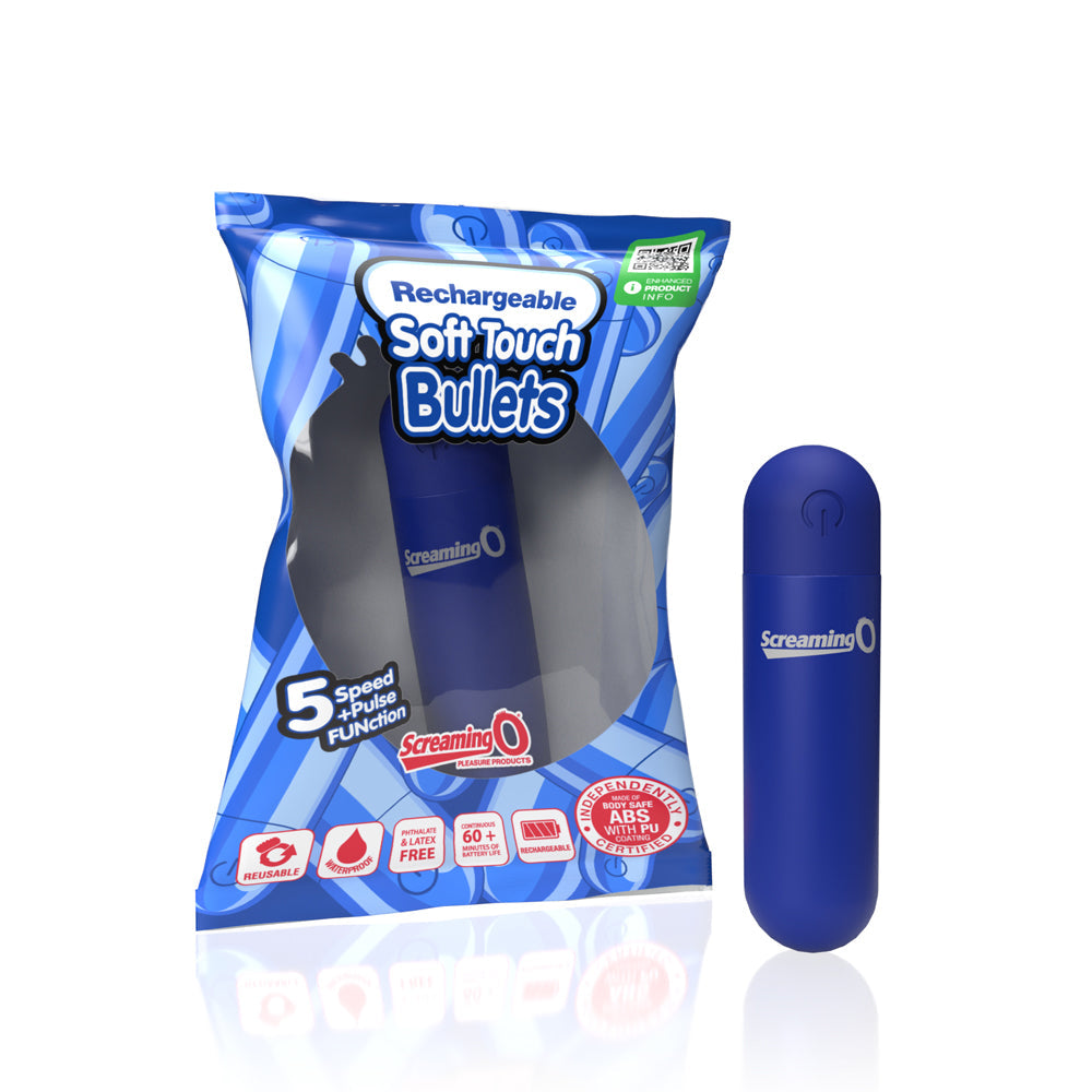 SCREAMING O - SOFT TOUCH RECHARGEABLE BULLETS